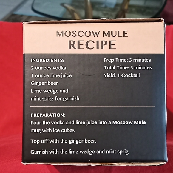 GODINGER Moscow Mule Mugs. Set Of 2 Hammered Finish. Capacity: 20 Ounces. - Picture 9 of 12